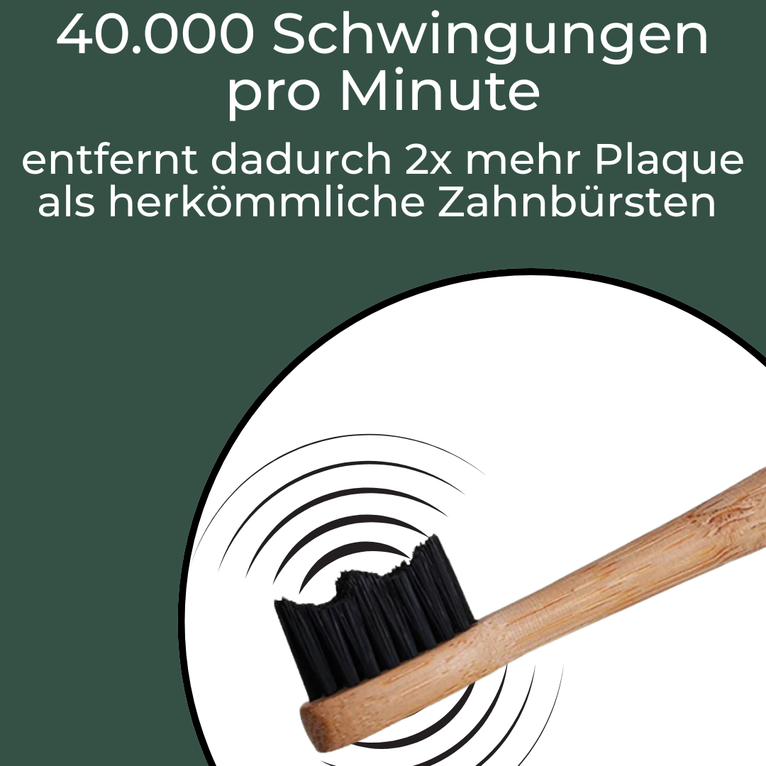 Bambus Schallzahnbürste