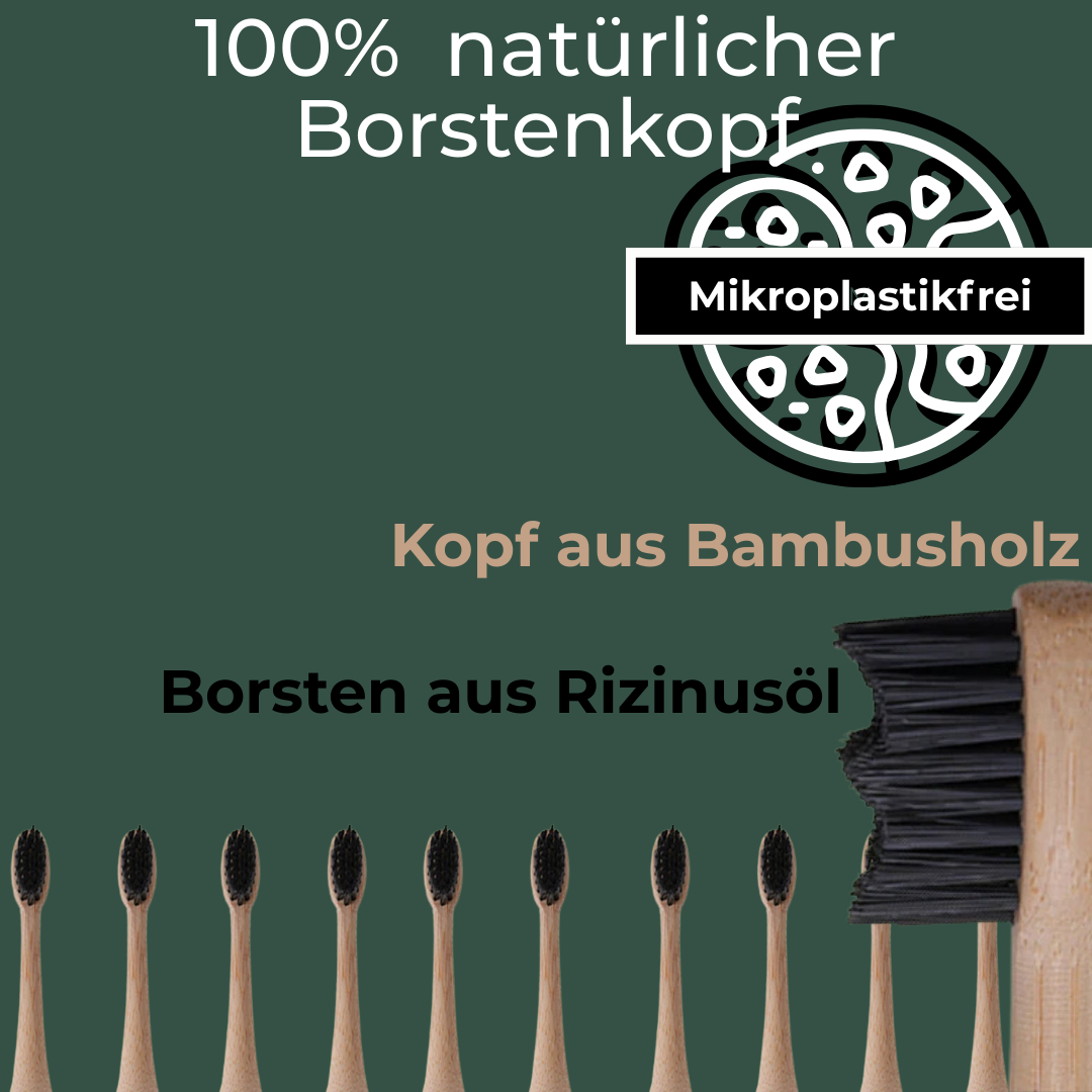 Bambus Schallzahnbürste