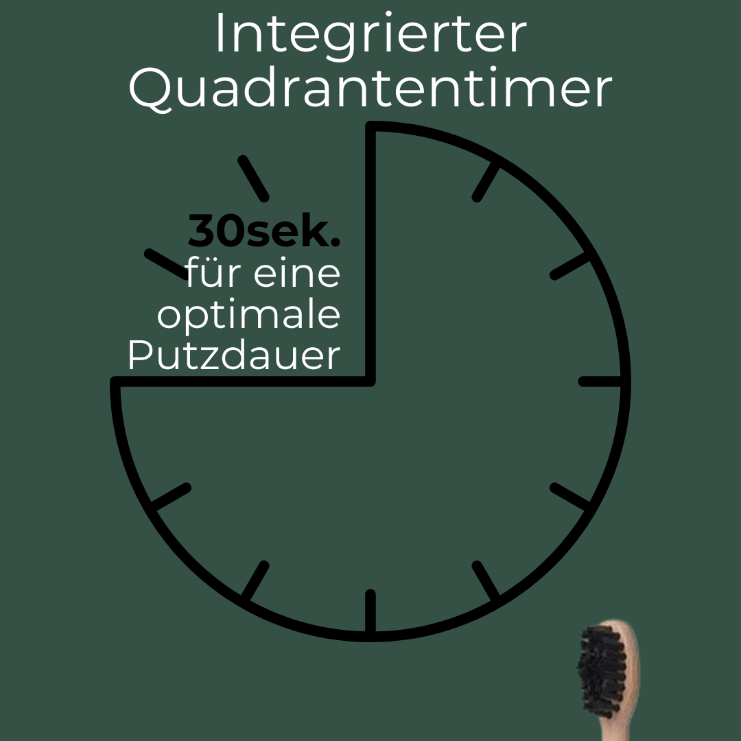 Bambus Schallzahnbürste