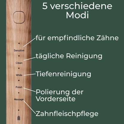 Bambus Schallzahnbürste